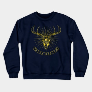 Gold Deer Hunter Crewneck Sweatshirt